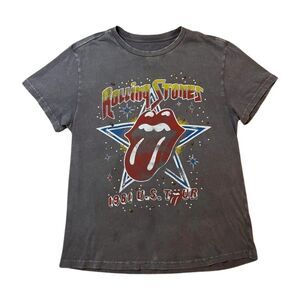 NWOT AEROPOSTALE Rolling Stones embellished graphic tshirt